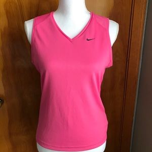 Nike hot pink tank top